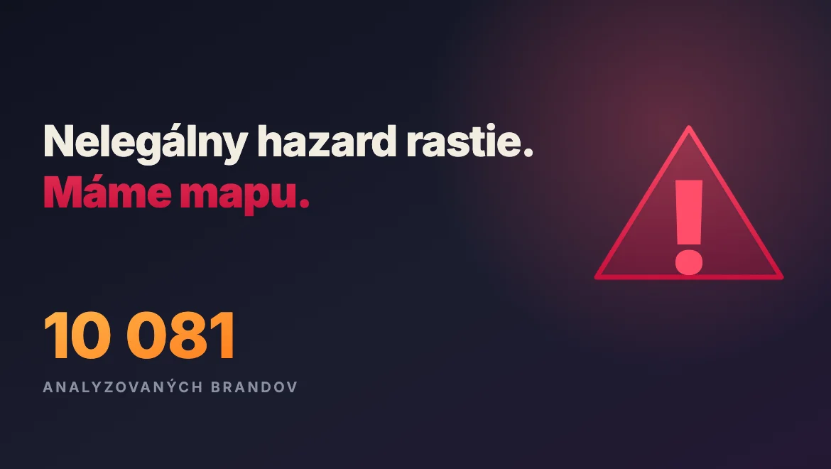 Affilmaster research: Nelegálny hazard rastie. Máme mapu.